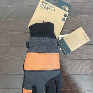 The North Face Montana Pro GTX Gloves - Black and Tan